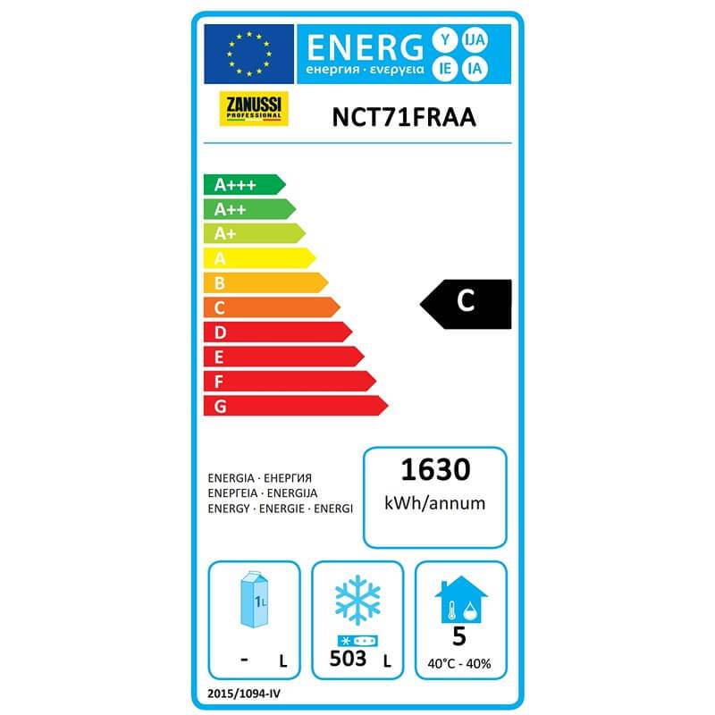 ACTIVE HP FRYSESKAB 1 LÅGE 670L -22-15°C - Billede 2